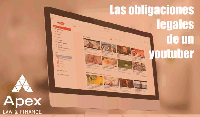 Las obligaciones legales de un youtuber